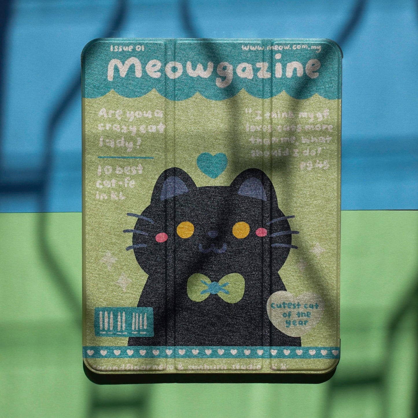 Meowgazine iPad Case [PREORDER: EST SHIPPING 15TH NOV]