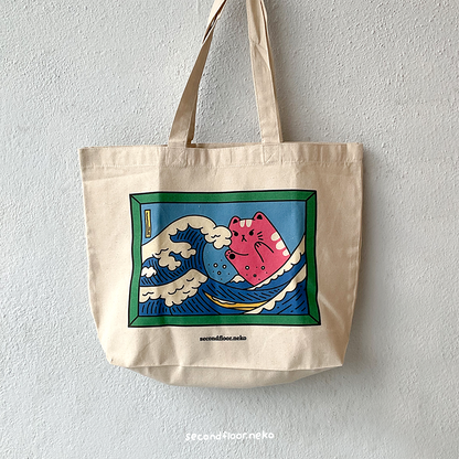 Great meow totebag