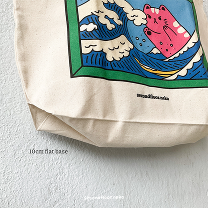 Great meow totebag