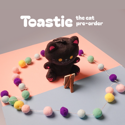 Toastie the cat pre-order (Shipping March 2025)