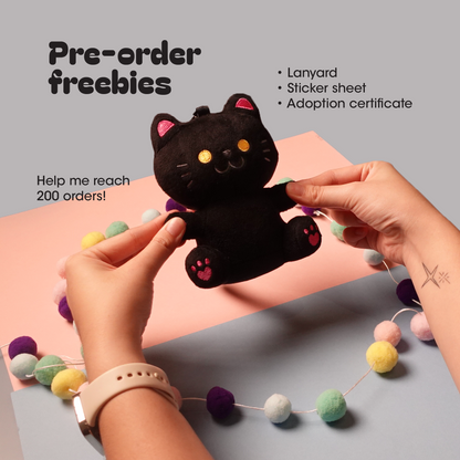 Toastie the cat pre-order (Shipping March 2025)